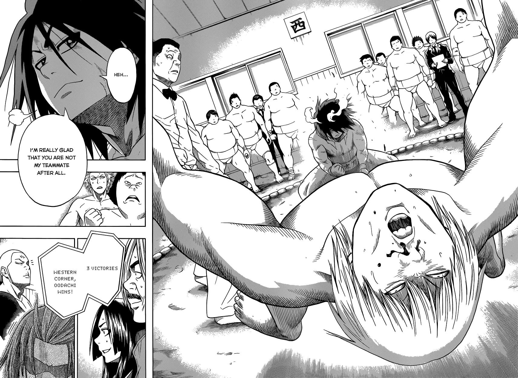 Hinomaru Zumou chapter 7 page 18