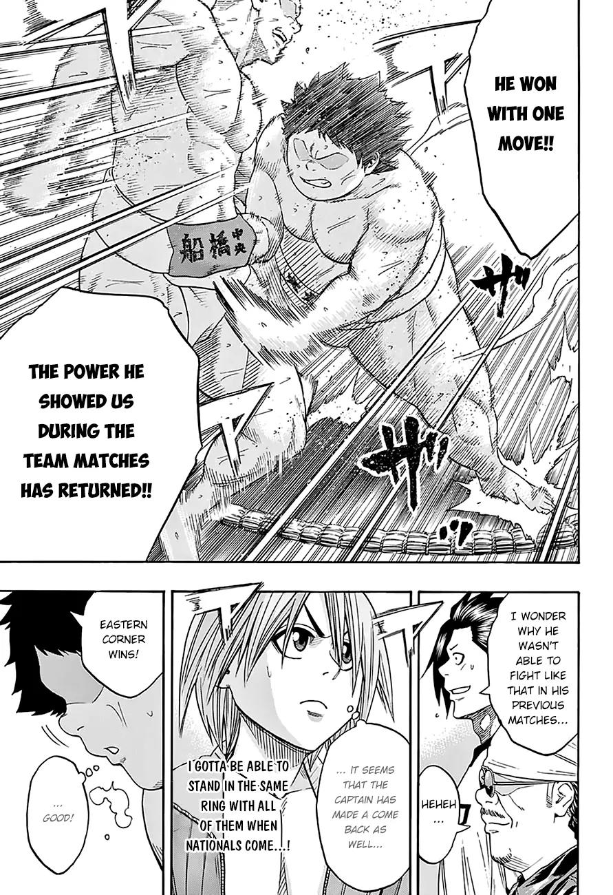 Hinomaru Zumou chapter 71 page 8