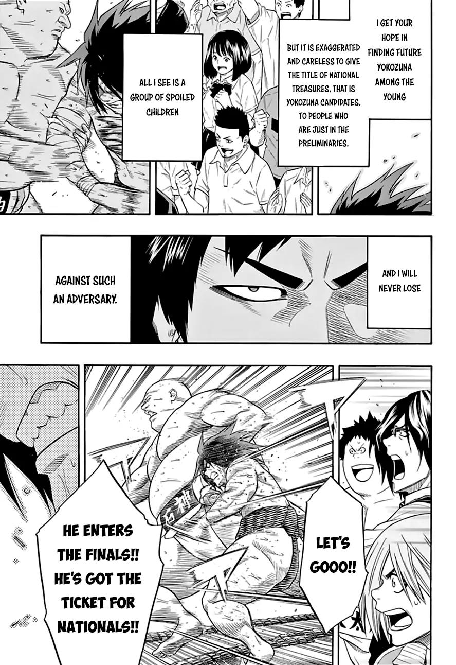 Hinomaru Zumou chapter 74 page 13