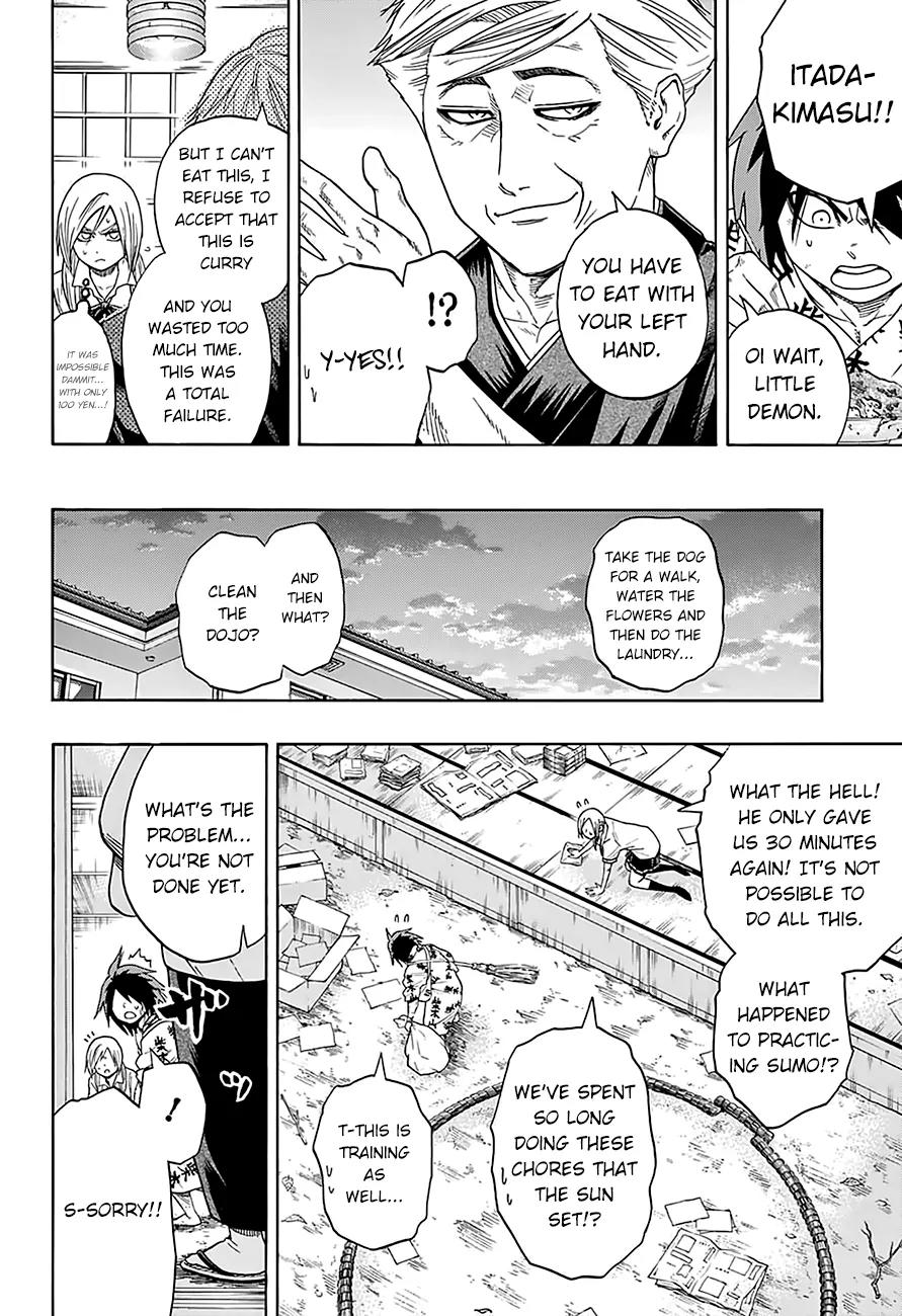 Hinomaru Zumou chapter 83 page 12