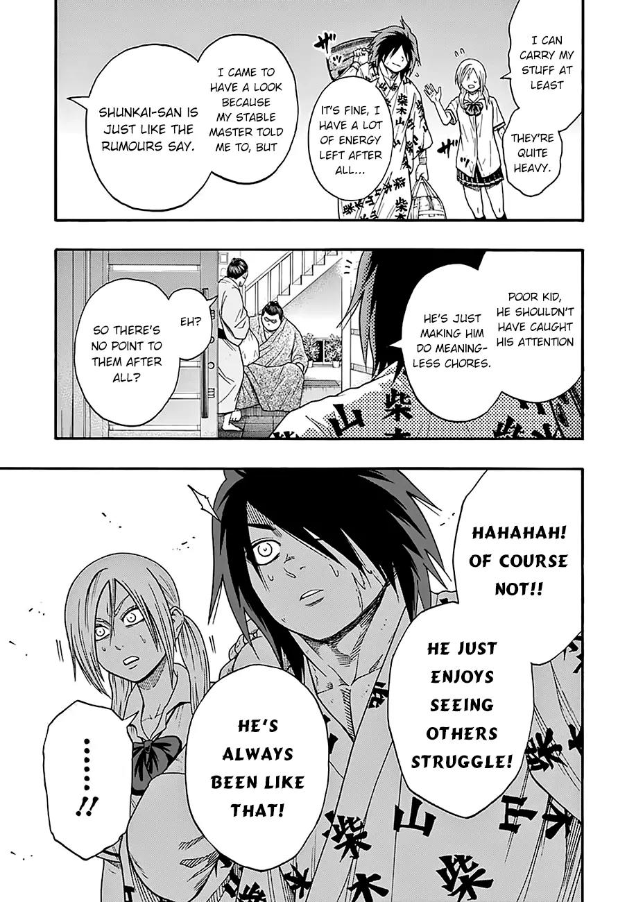 Hinomaru Zumou chapter 83 page 17