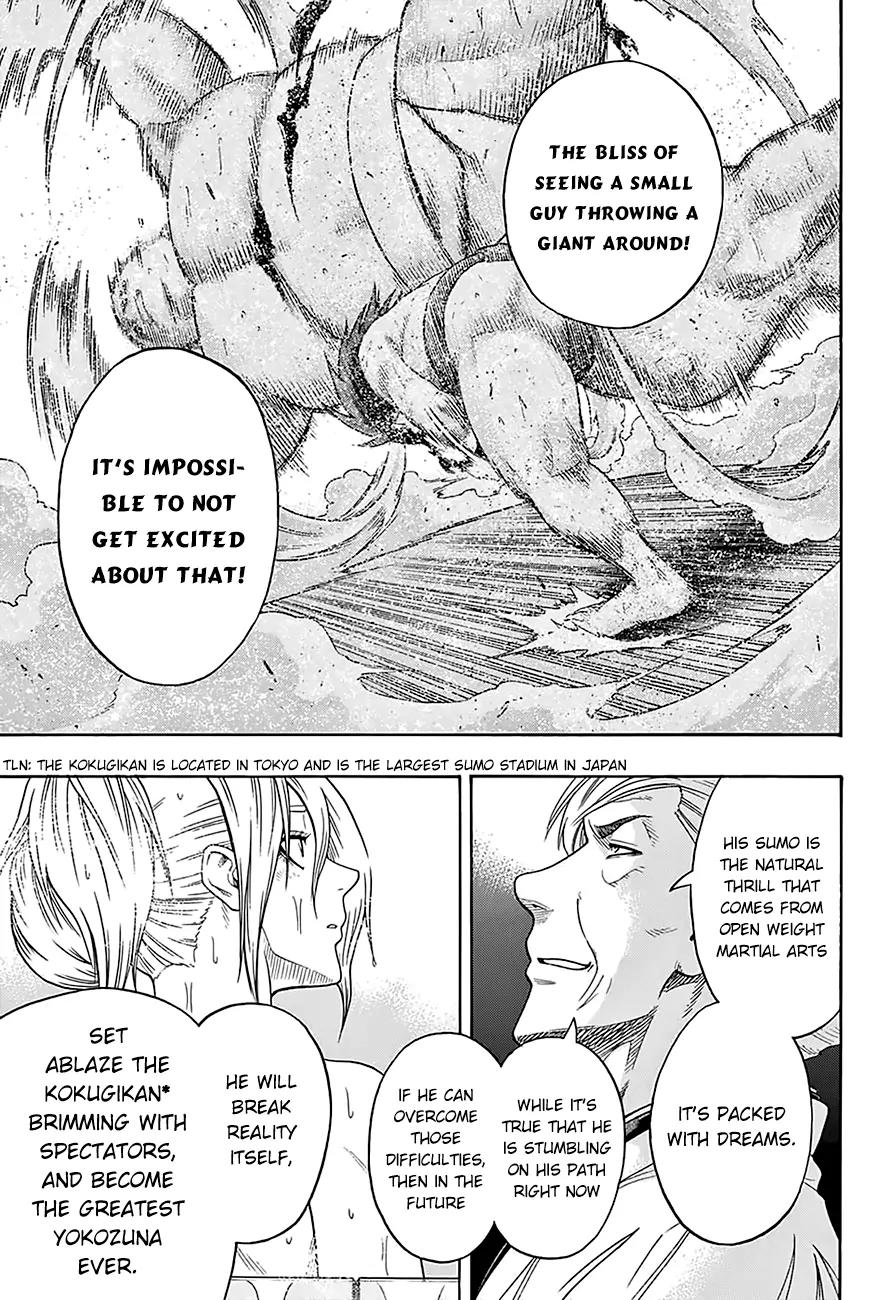 Hinomaru Zumou chapter 84 page 17