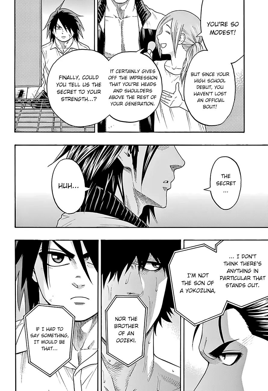 Hinomaru Zumou chapter 90 page 14