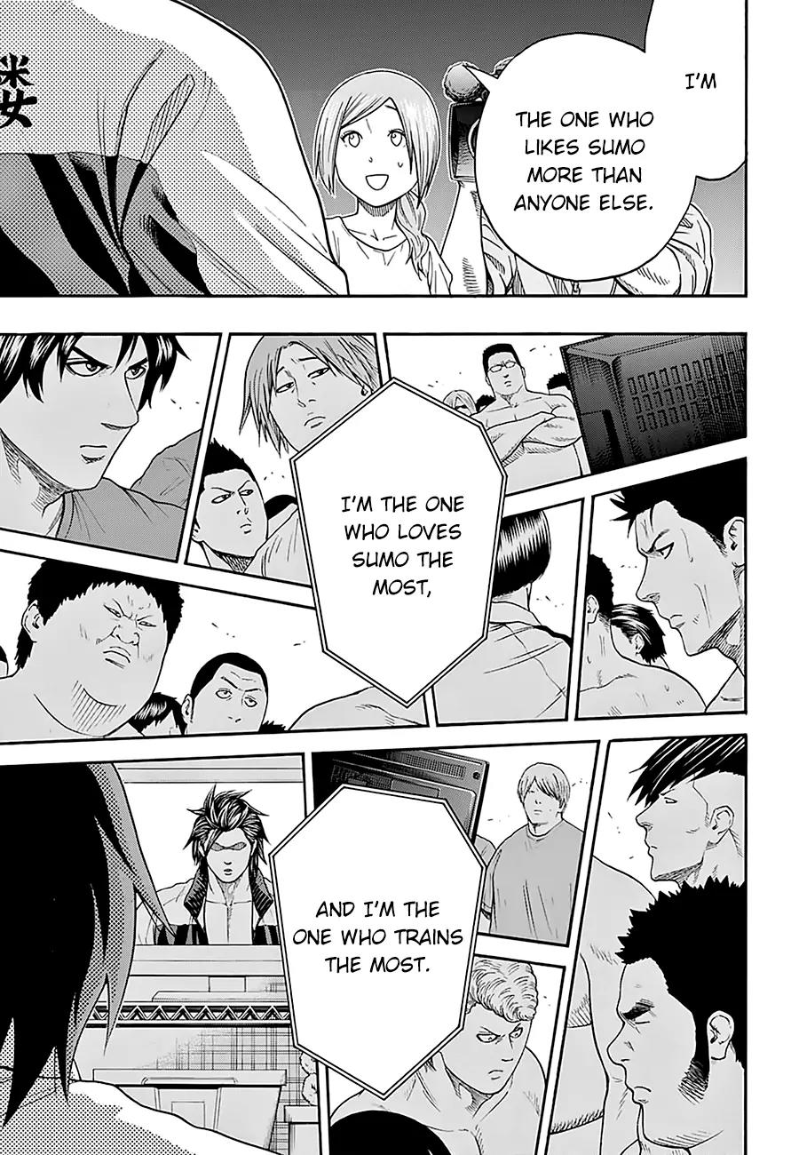 Hinomaru Zumou chapter 90 page 15