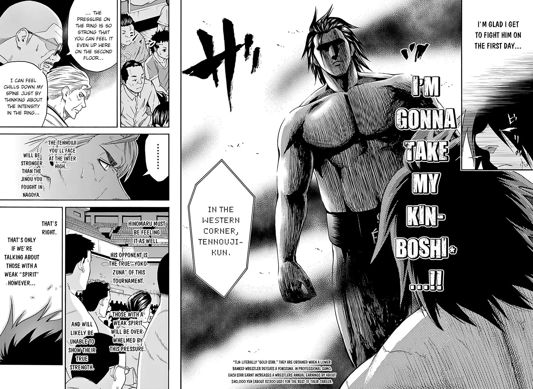 Hinomaru Zumou chapter 93 page 9