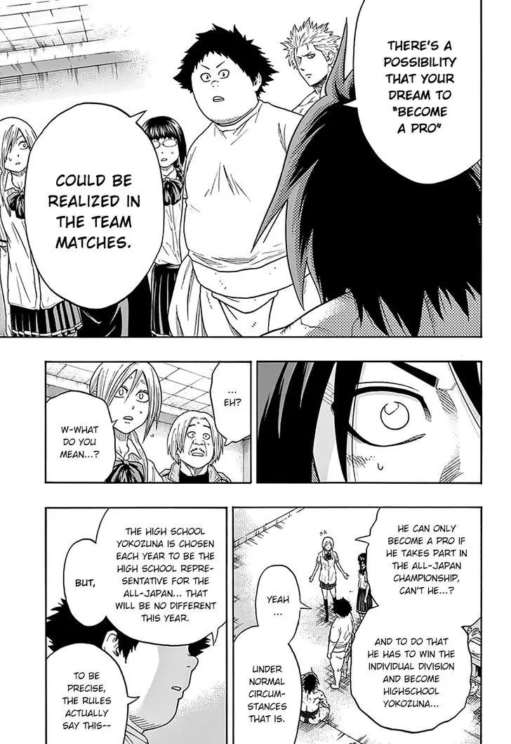 Hinomaru Zumou chapter 97 page 17