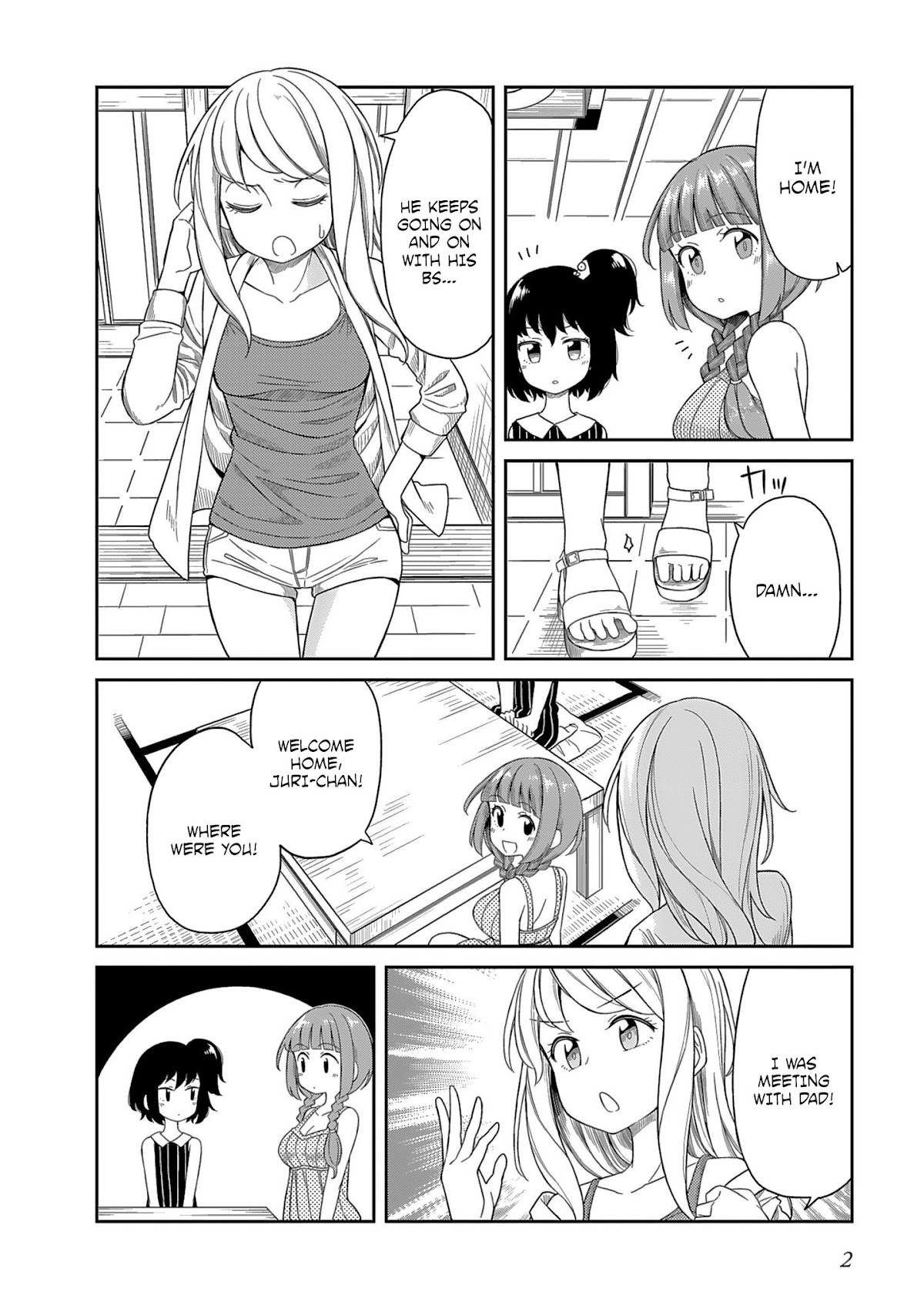 Hinomoto Sanshimai wa Kamatte Hoshii chapter 0 page 4