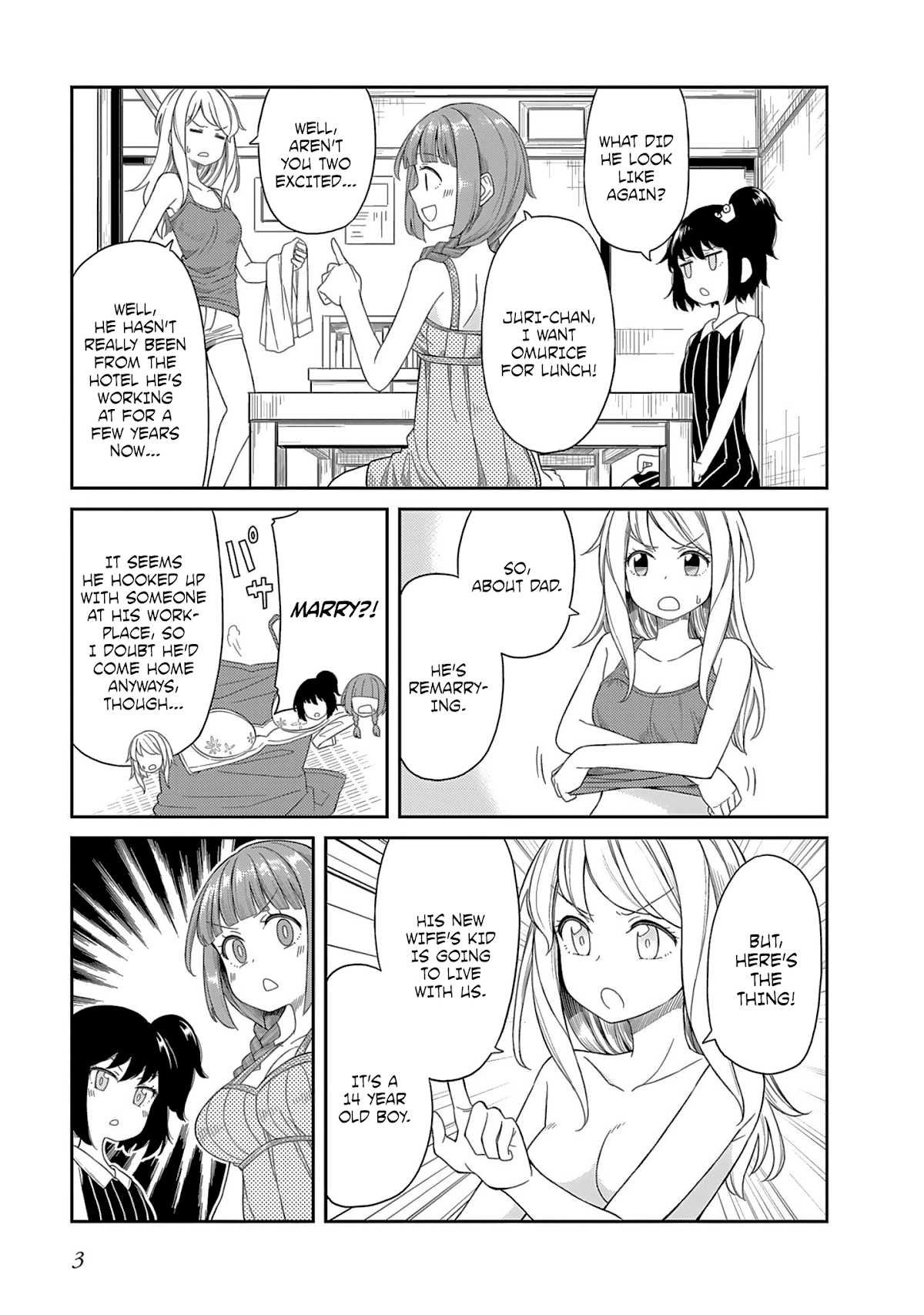 Hinomoto Sanshimai wa Kamatte Hoshii chapter 0 page 5