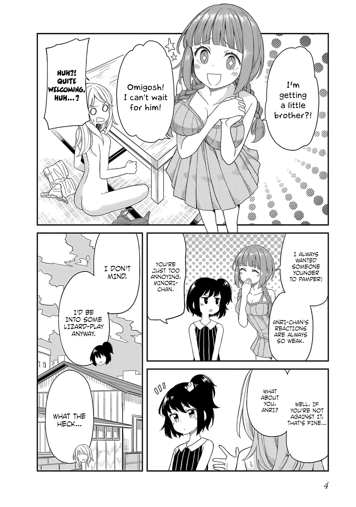 Hinomoto Sanshimai wa Kamatte Hoshii chapter 0 page 6