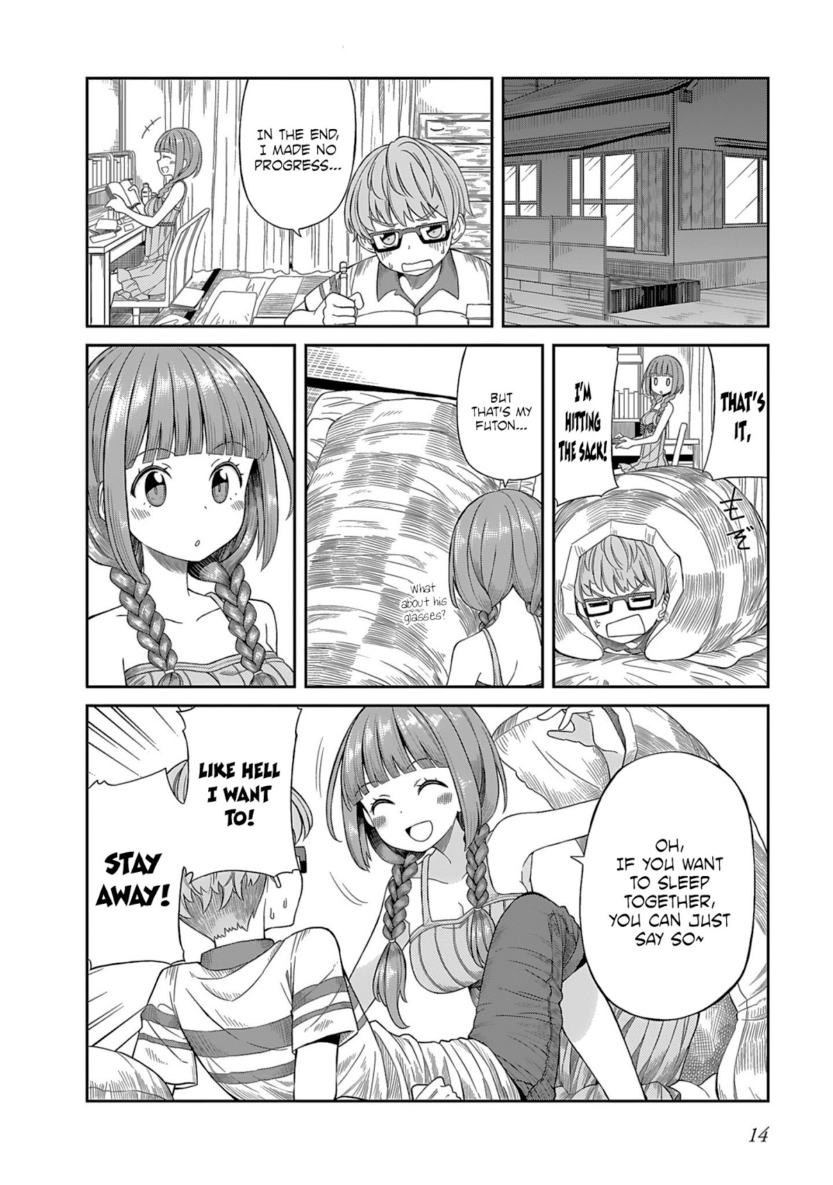 Hinomoto Sanshimai wa Kamatte Hoshii chapter 1 page 10