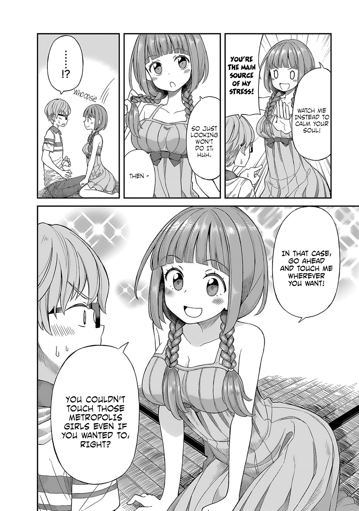 Hinomoto Sanshimai wa Kamatte Hoshii chapter 1 page 8