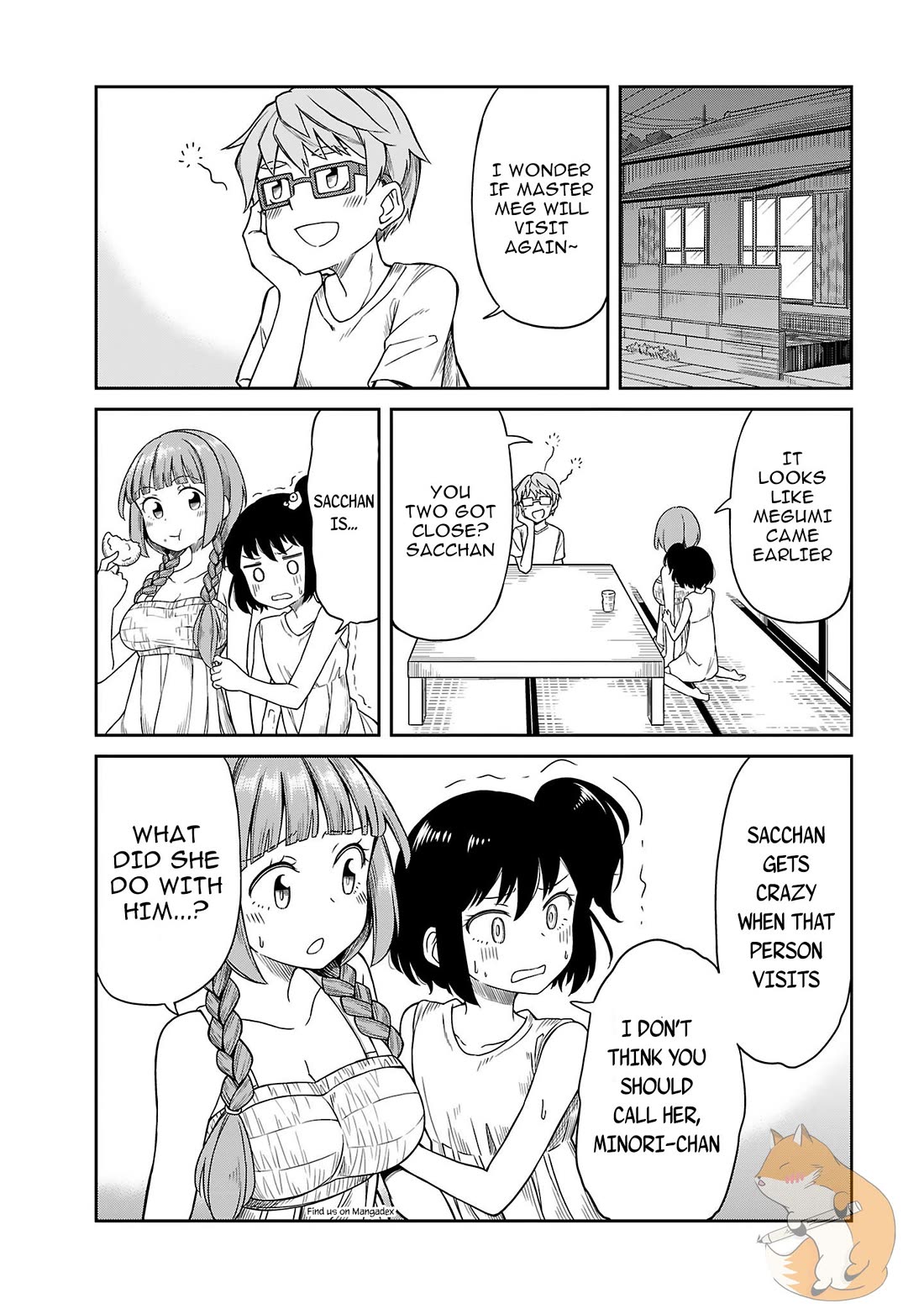 Hinomoto Sanshimai wa Kamatte Hoshii chapter 14 page 12