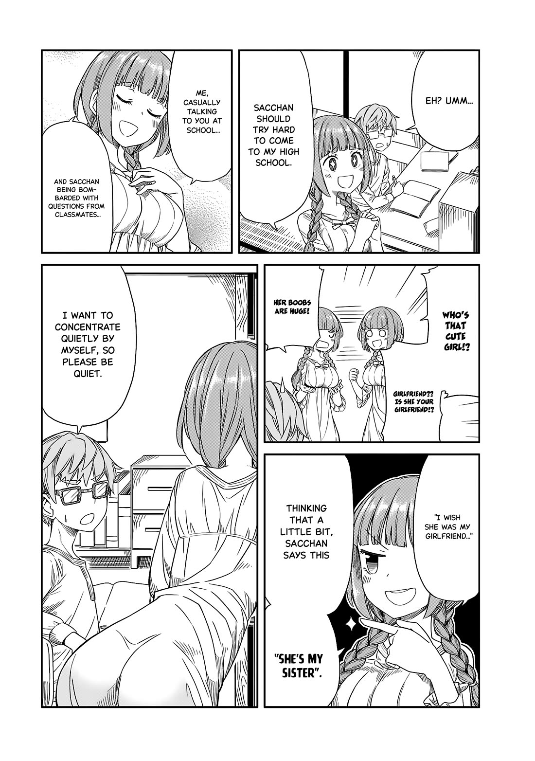 Hinomoto Sanshimai wa Kamatte Hoshii chapter 18 page 3