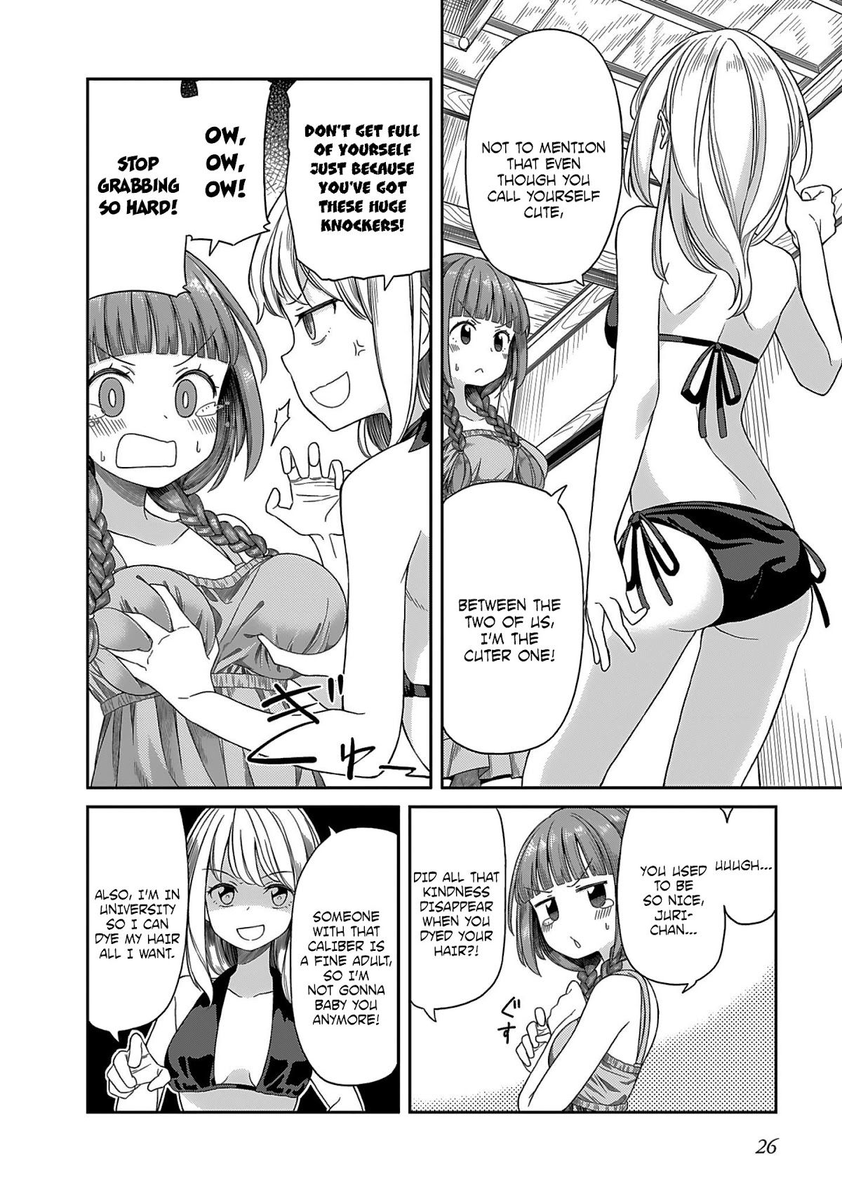 Hinomoto Sanshimai wa Kamatte Hoshii chapter 2 page 10