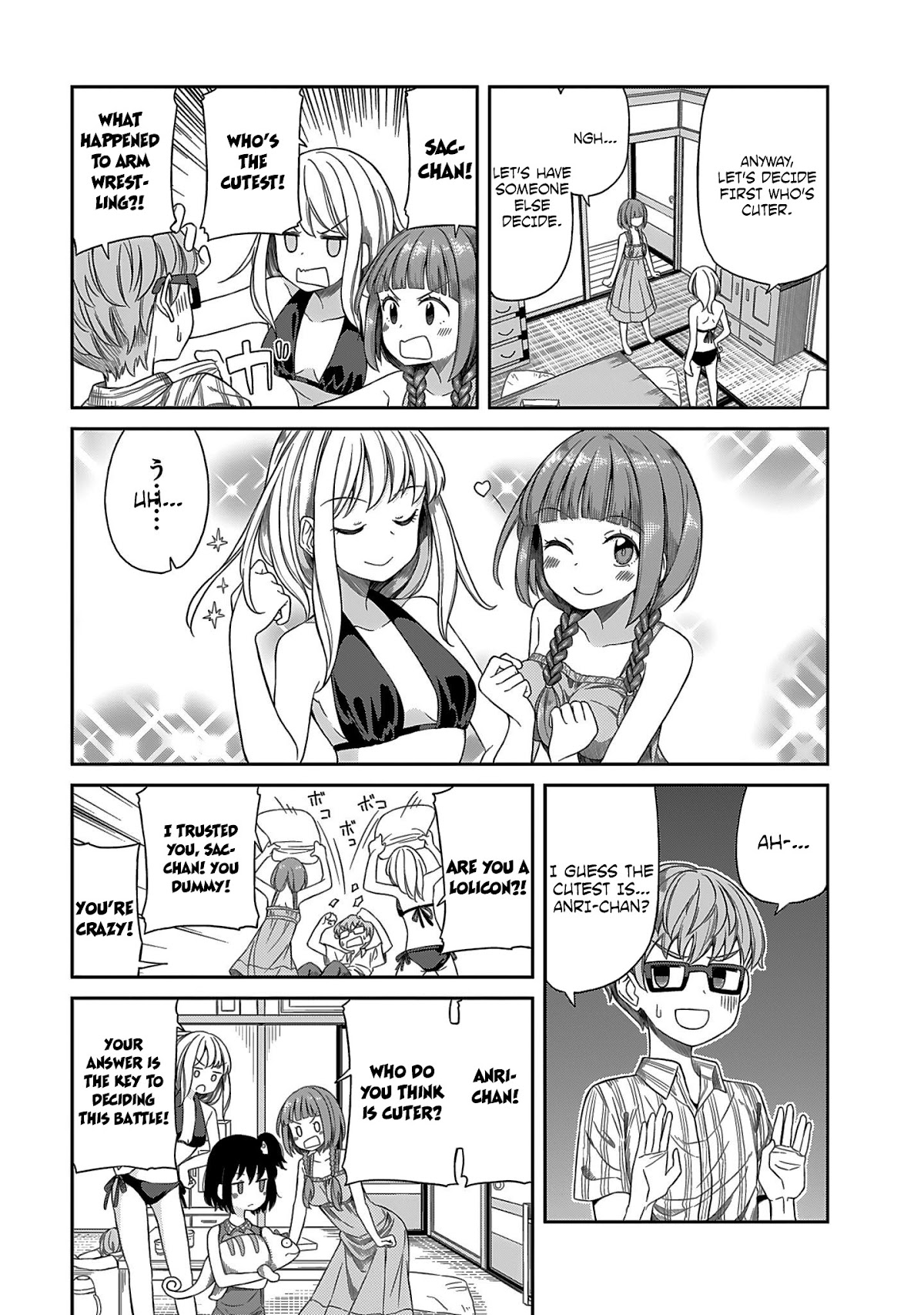 Hinomoto Sanshimai wa Kamatte Hoshii chapter 2 page 11