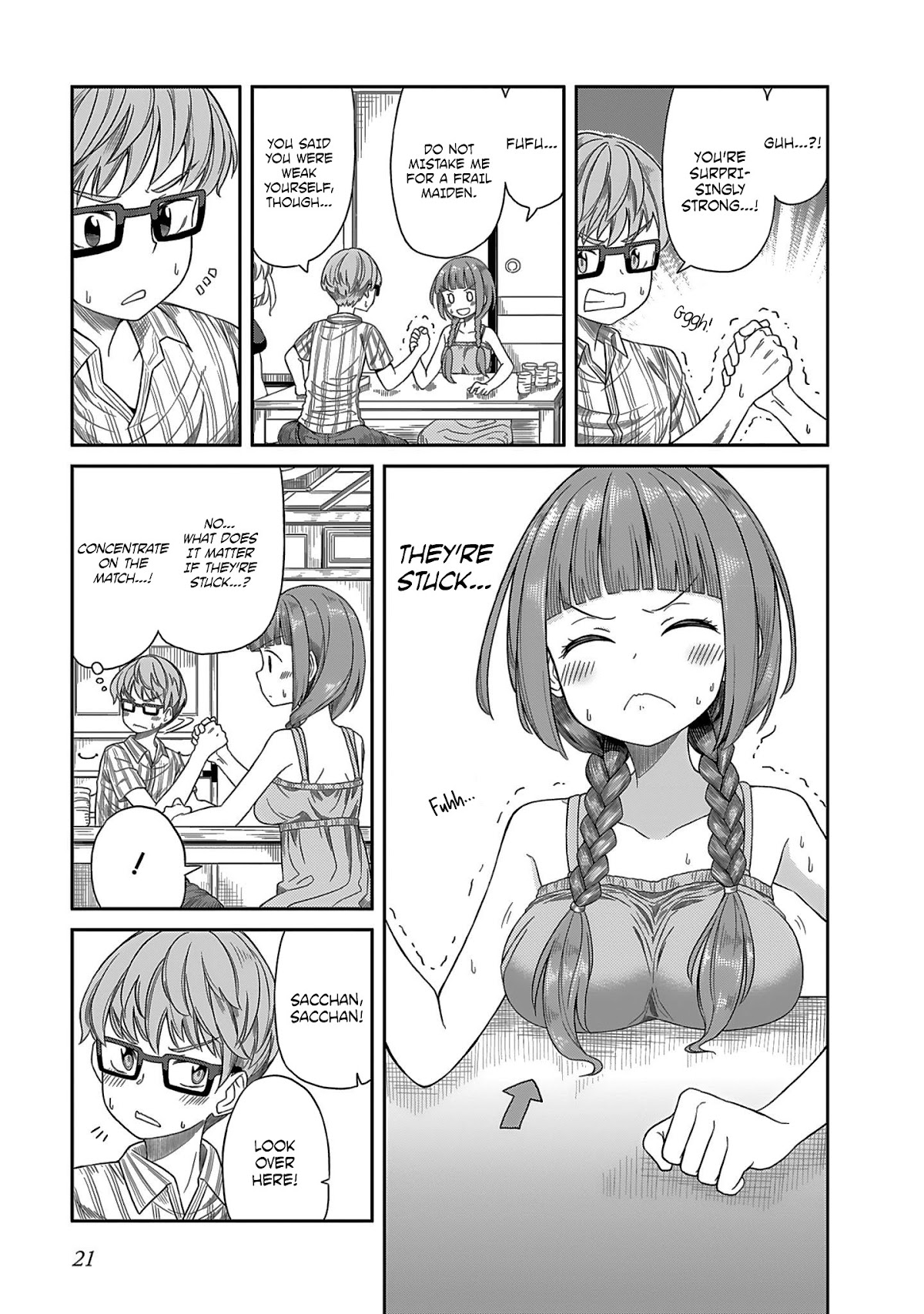 Hinomoto Sanshimai wa Kamatte Hoshii chapter 2 page 5