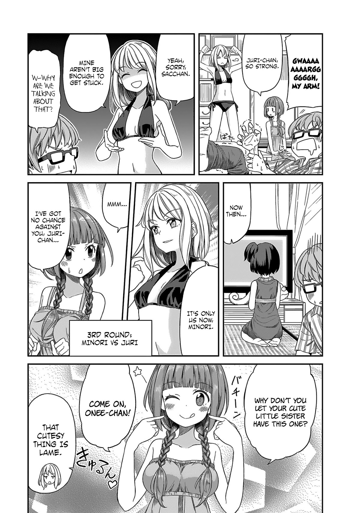 Hinomoto Sanshimai wa Kamatte Hoshii chapter 2 page 9