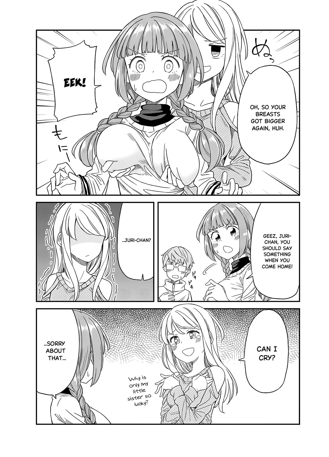 Hinomoto Sanshimai wa Kamatte Hoshii chapter 21 page 13