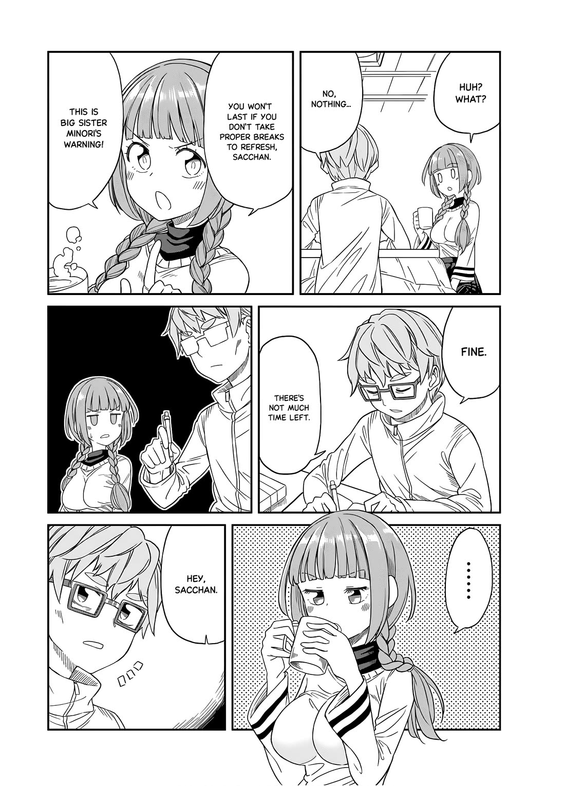 Hinomoto Sanshimai wa Kamatte Hoshii chapter 21 page 4