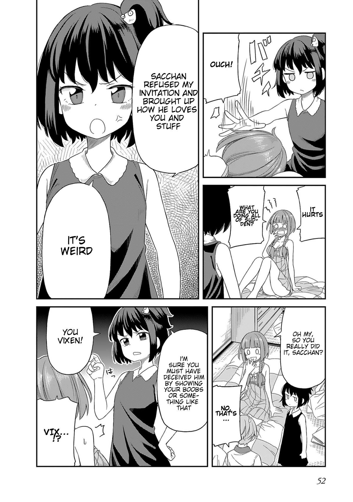 Hinomoto Sanshimai wa Kamatte Hoshii chapter 4 page 10