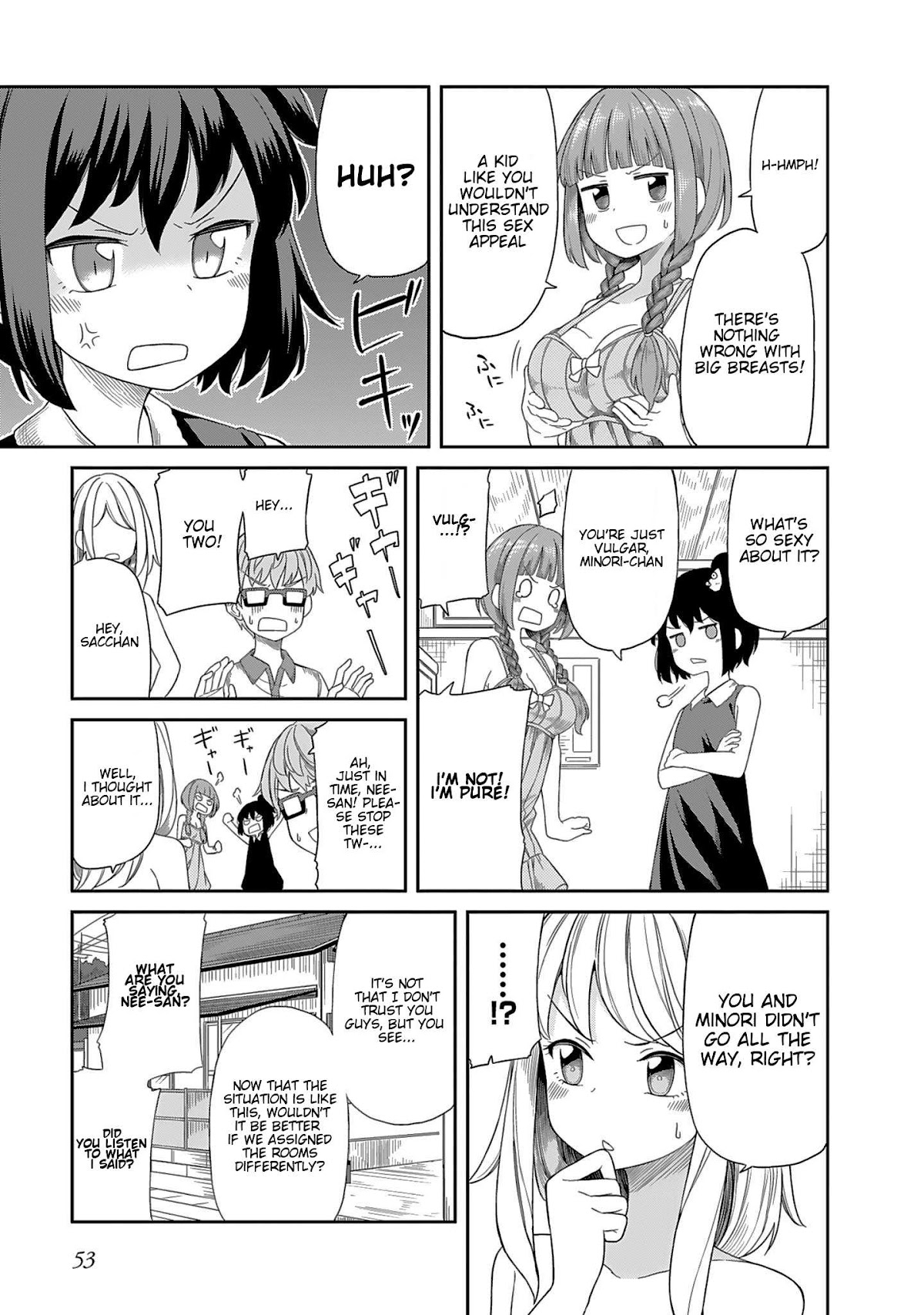 Hinomoto Sanshimai wa Kamatte Hoshii chapter 4 page 11