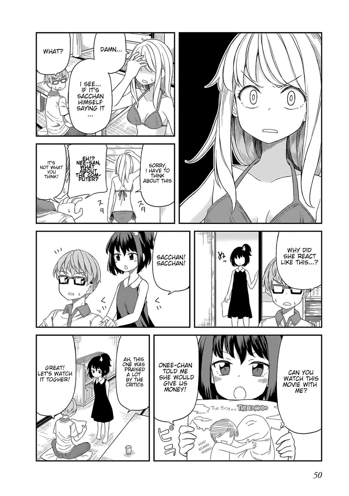 Hinomoto Sanshimai wa Kamatte Hoshii chapter 4 page 8