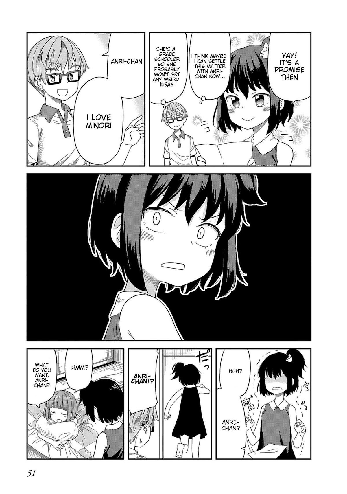 Hinomoto Sanshimai wa Kamatte Hoshii chapter 4 page 9