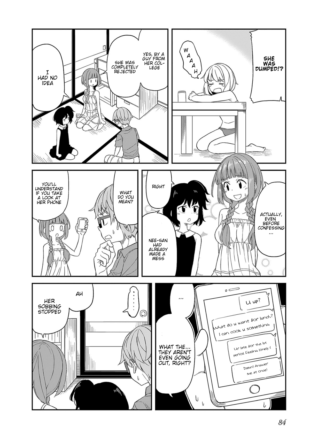 Hinomoto Sanshimai wa Kamatte Hoshii chapter 7 page 4