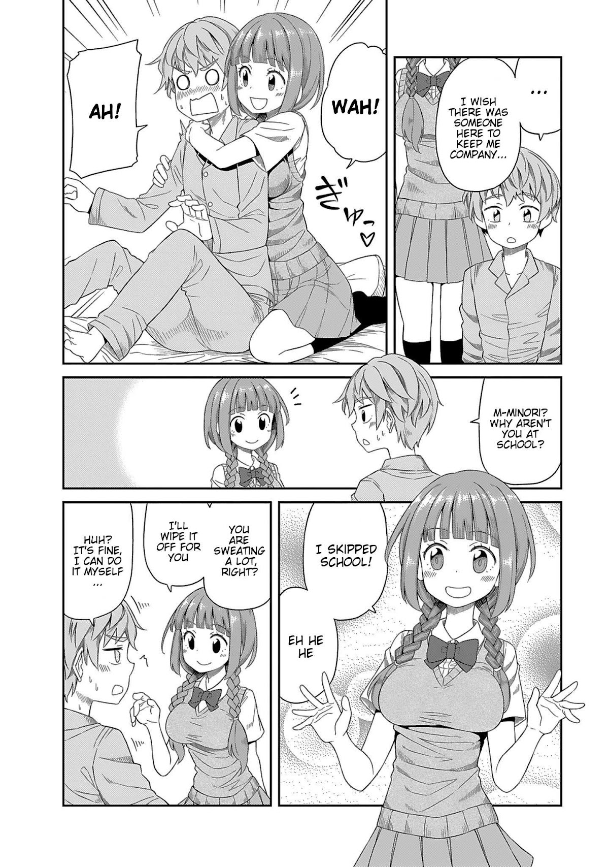 Hinomoto Sanshimai wa Kamatte Hoshii chapter 8 page 6