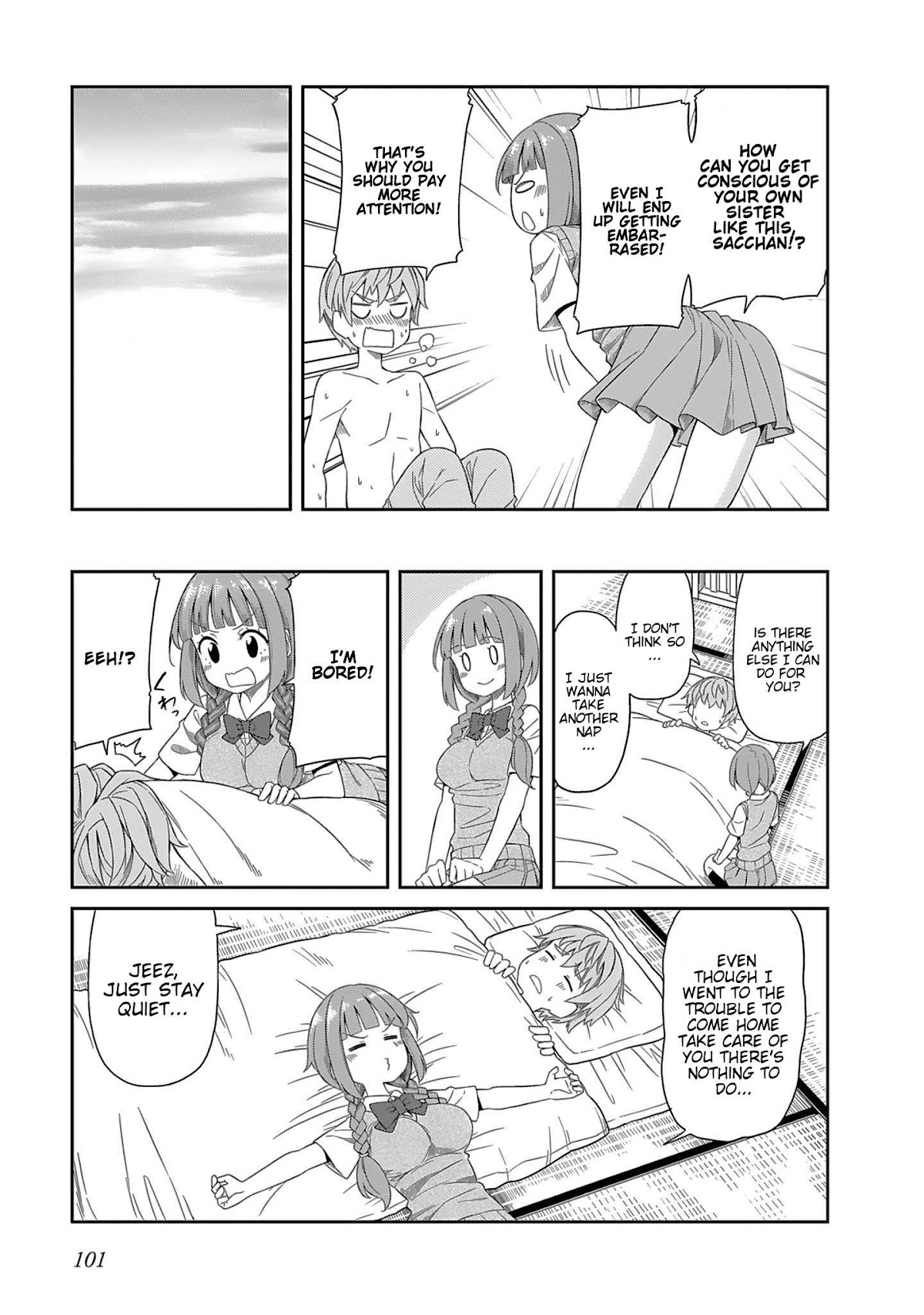 Hinomoto Sanshimai wa Kamatte Hoshii chapter 8 page 9