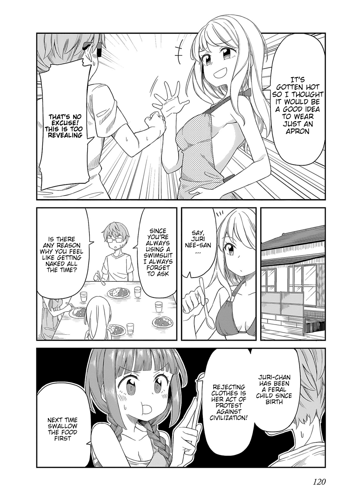 Hinomoto Sanshimai wa Kamatte Hoshii chapter 9.1 page 2