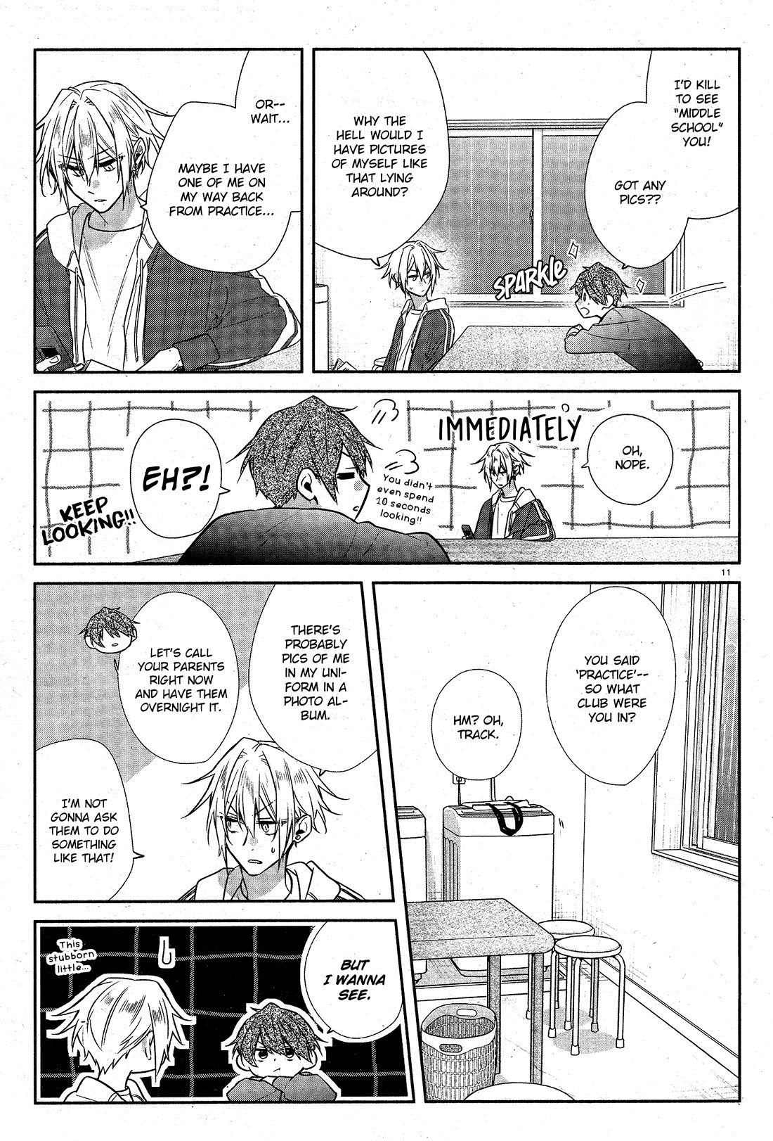 Hirano to Kagiura chapter 27 page 12