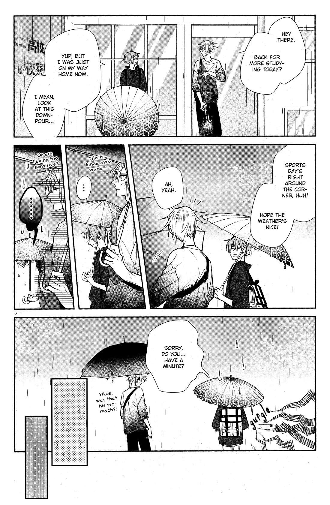 Hirano to Kagiura chapter 29 page 6