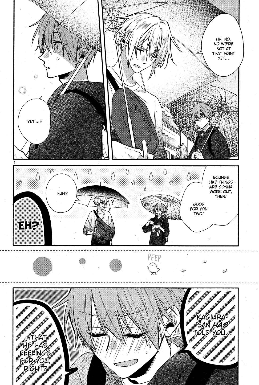Hirano to Kagiura chapter 29 page 8