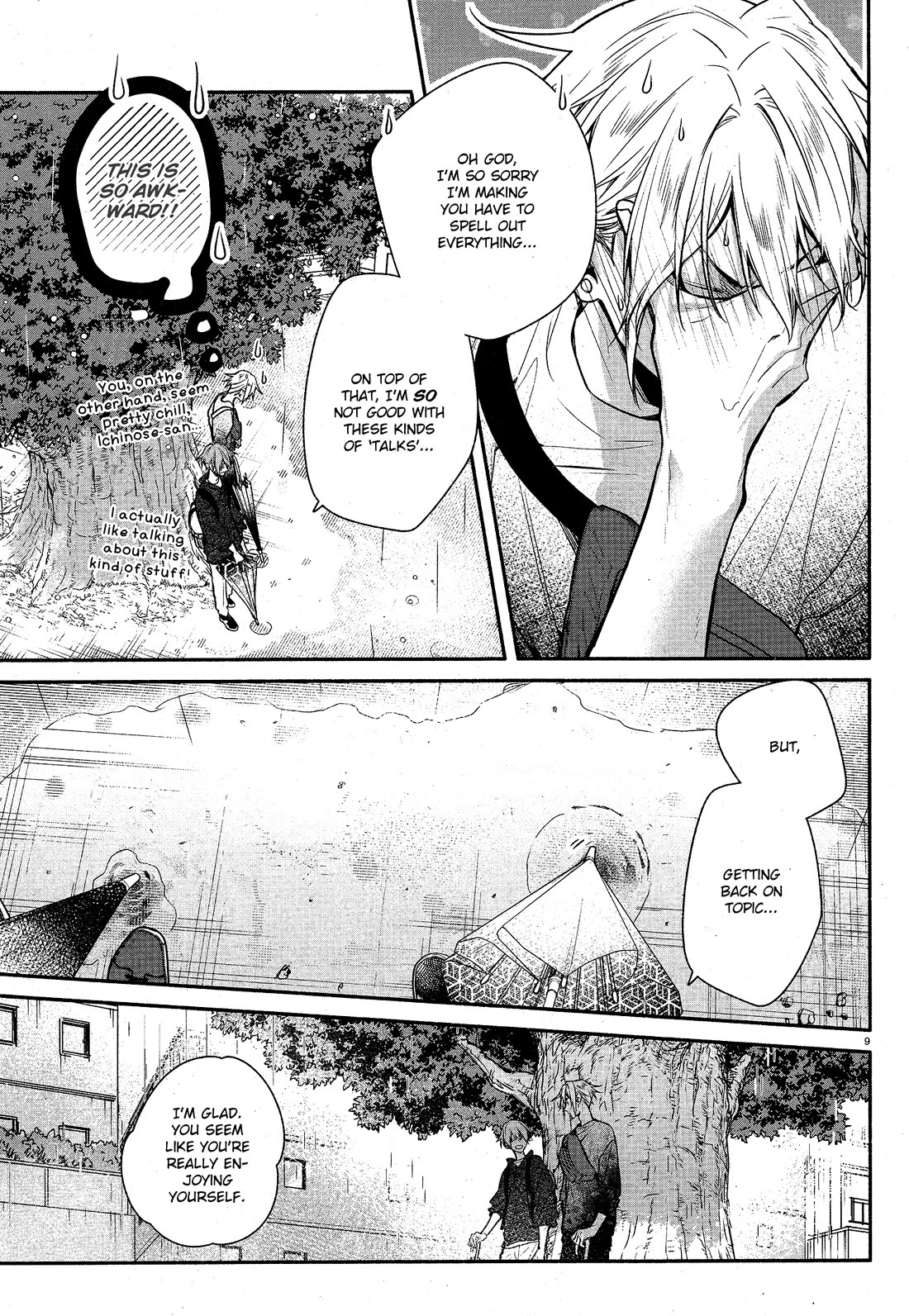 Hirano to Kagiura chapter 29 page 9