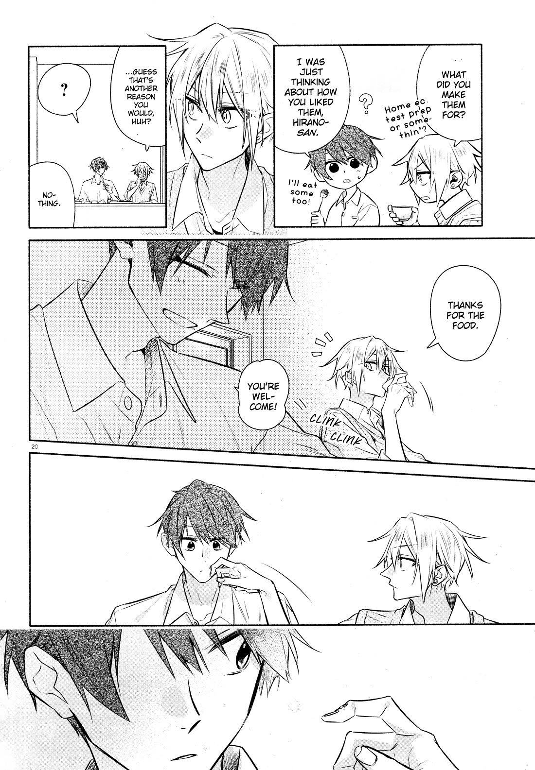Hirano to Kagiura chapter 33.2 page 22
