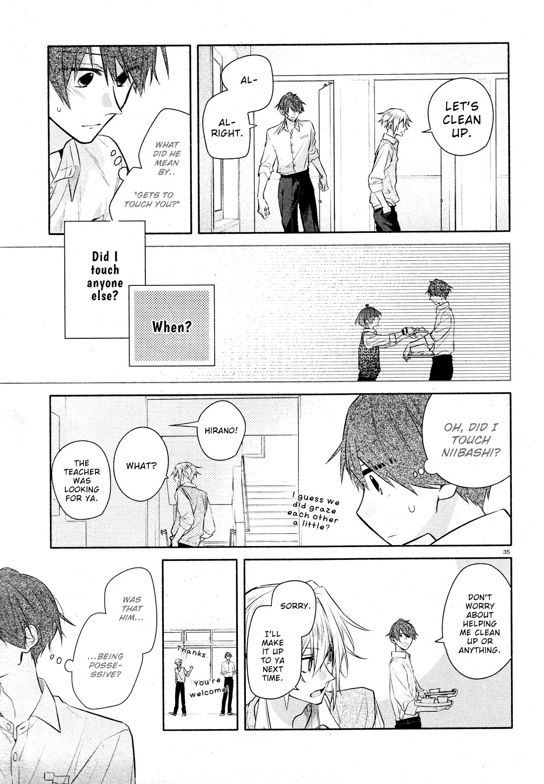Hirano to Kagiura chapter 33.2 page 37