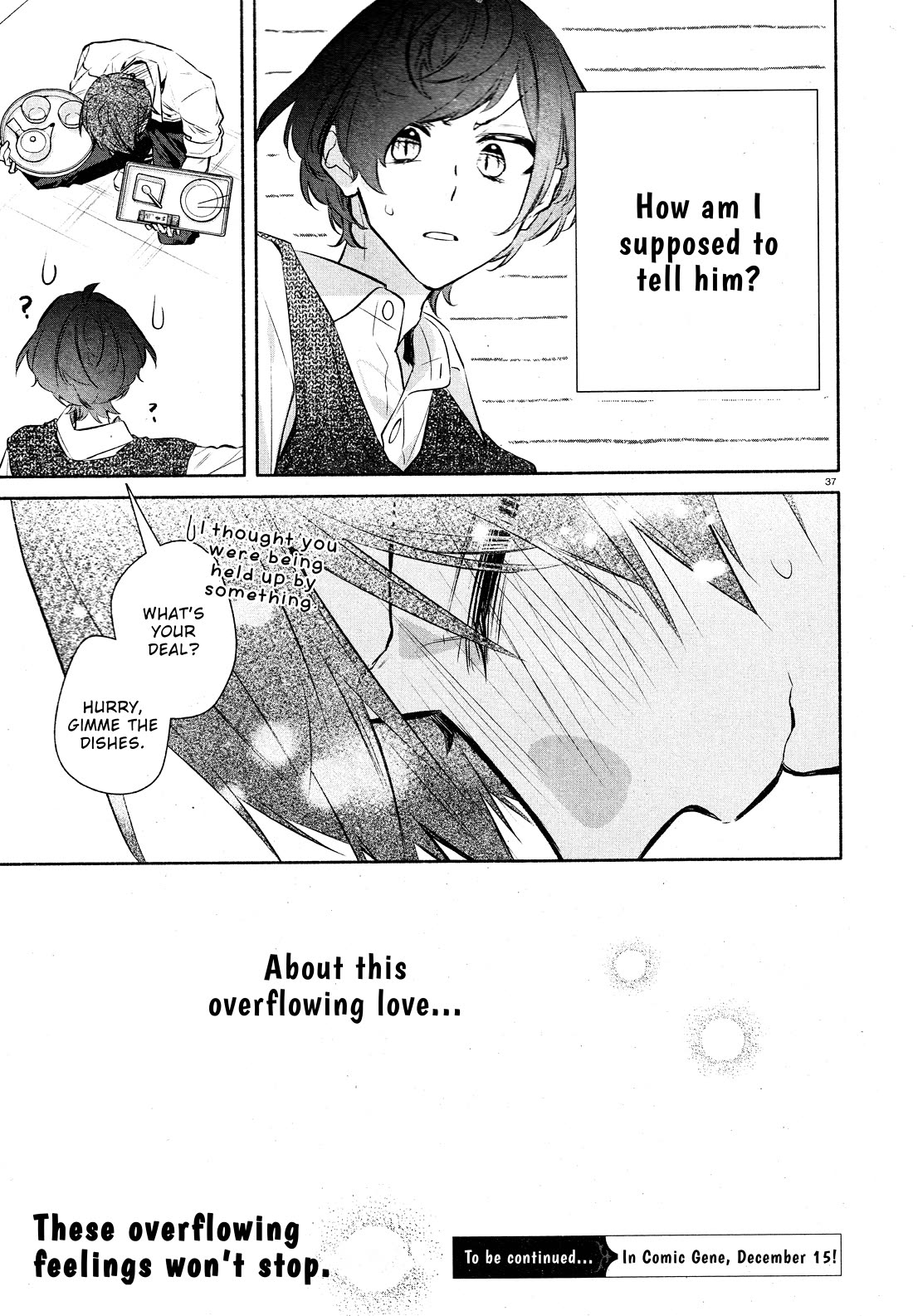 Hirano to Kagiura chapter 33.2 page 39