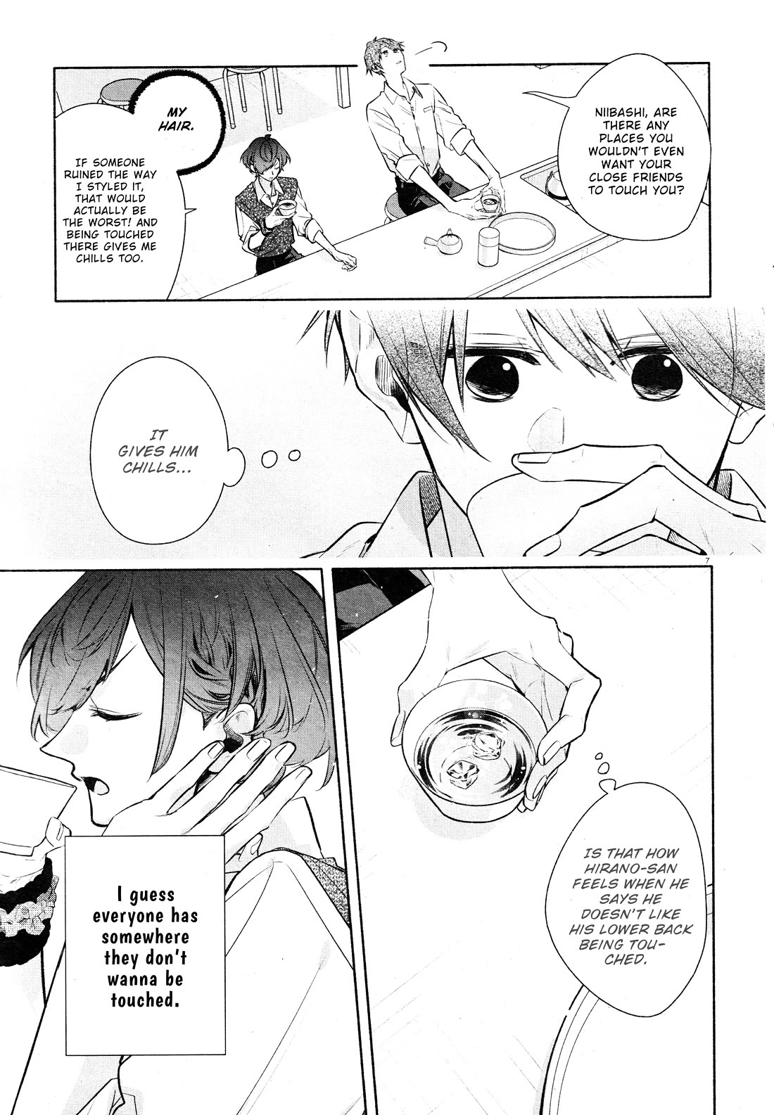 Hirano to Kagiura chapter 33.2 page 9