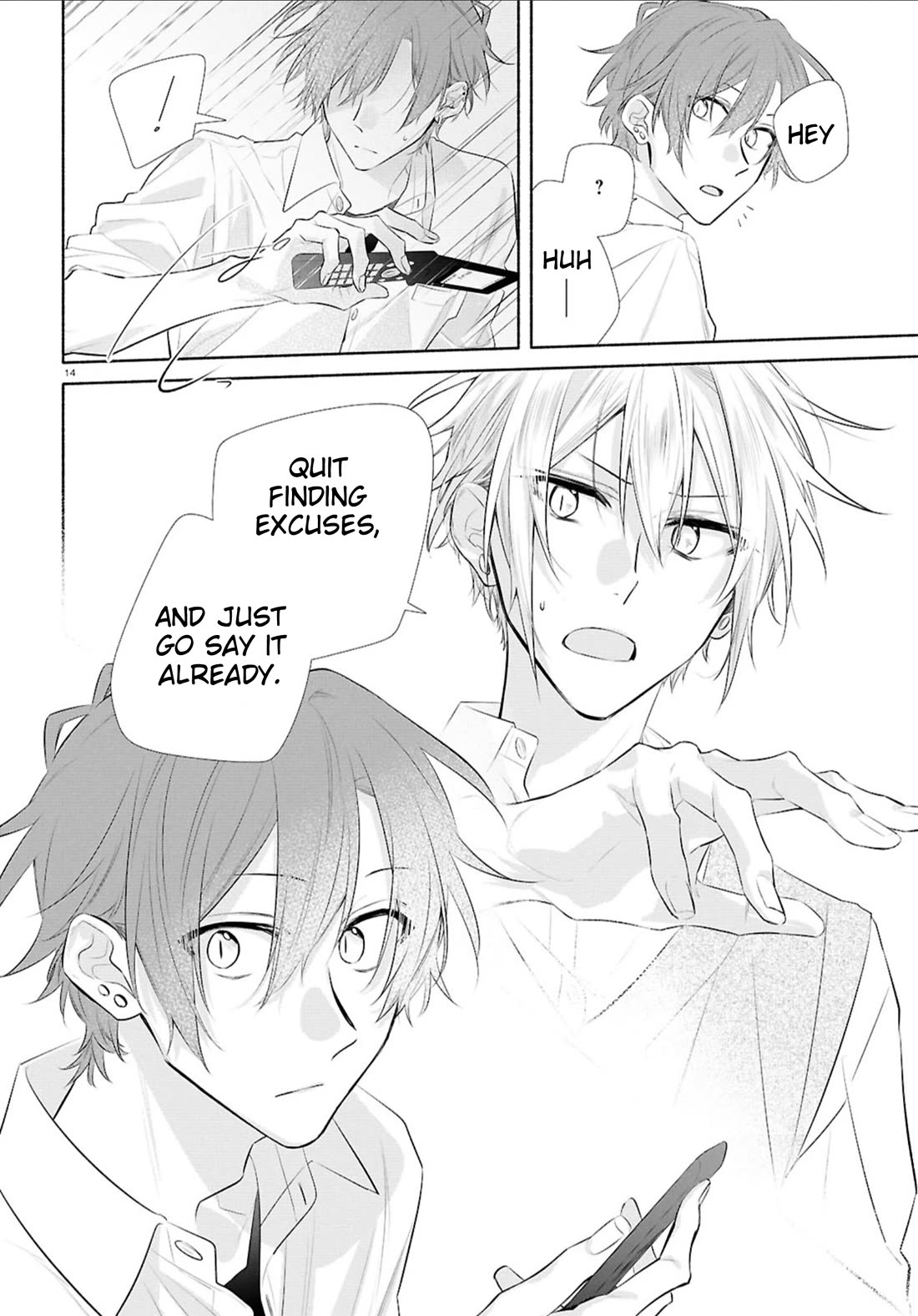 Hirano to Kagiura chapter 35 page 14