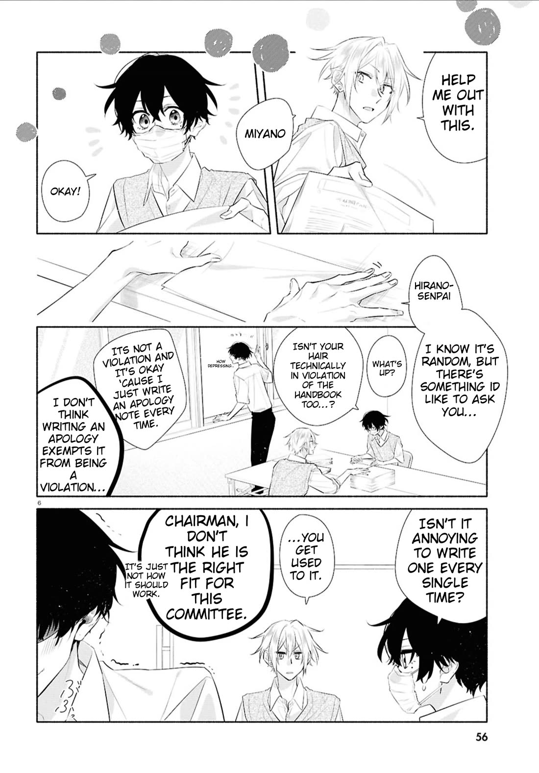 Hirano to Kagiura chapter 35 page 6