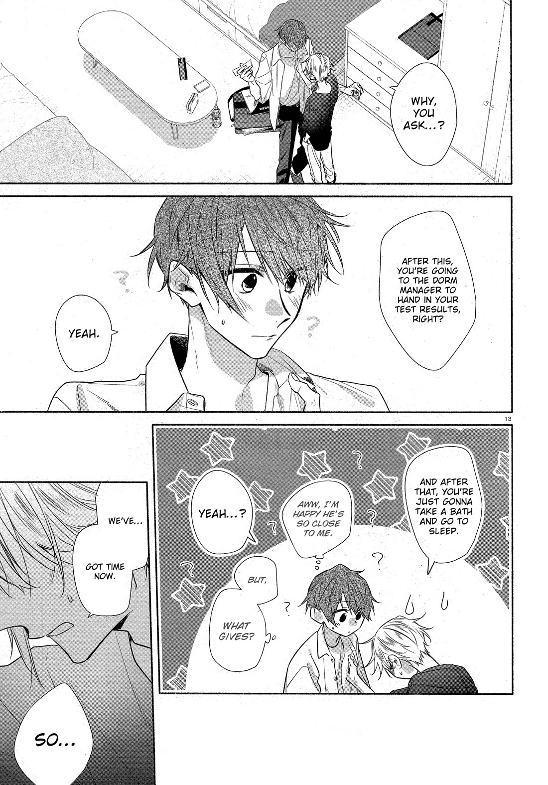 Hirano to Kagiura chapter 36 page 14