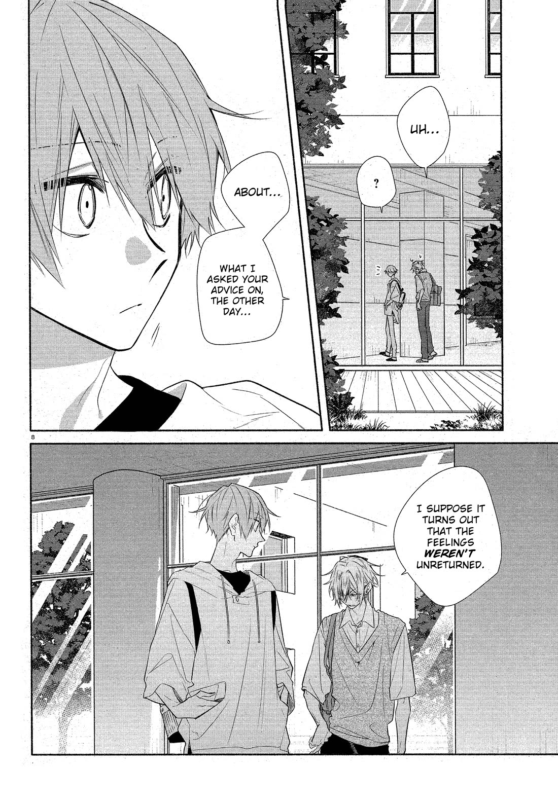 Hirano to Kagiura chapter 36 page 9