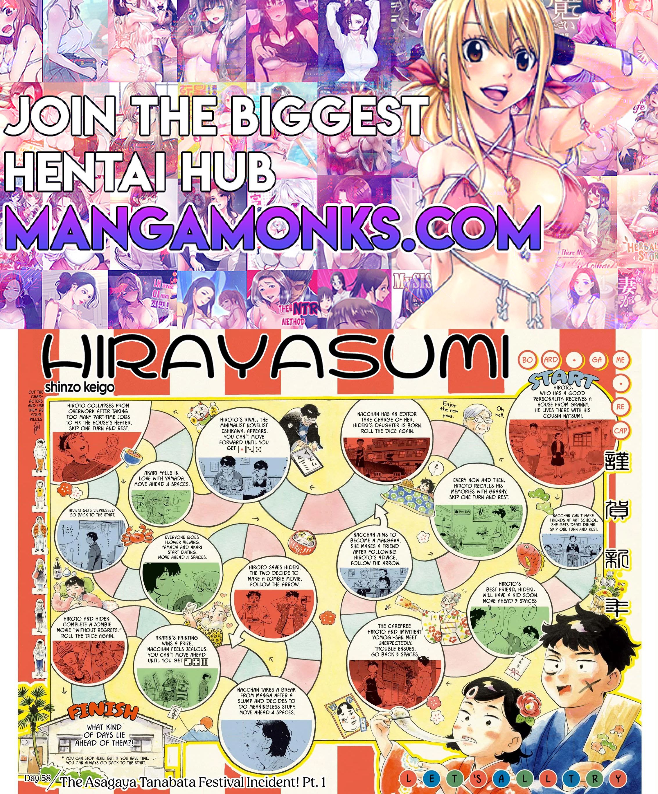 Hirayasumi chapter 58 page 1