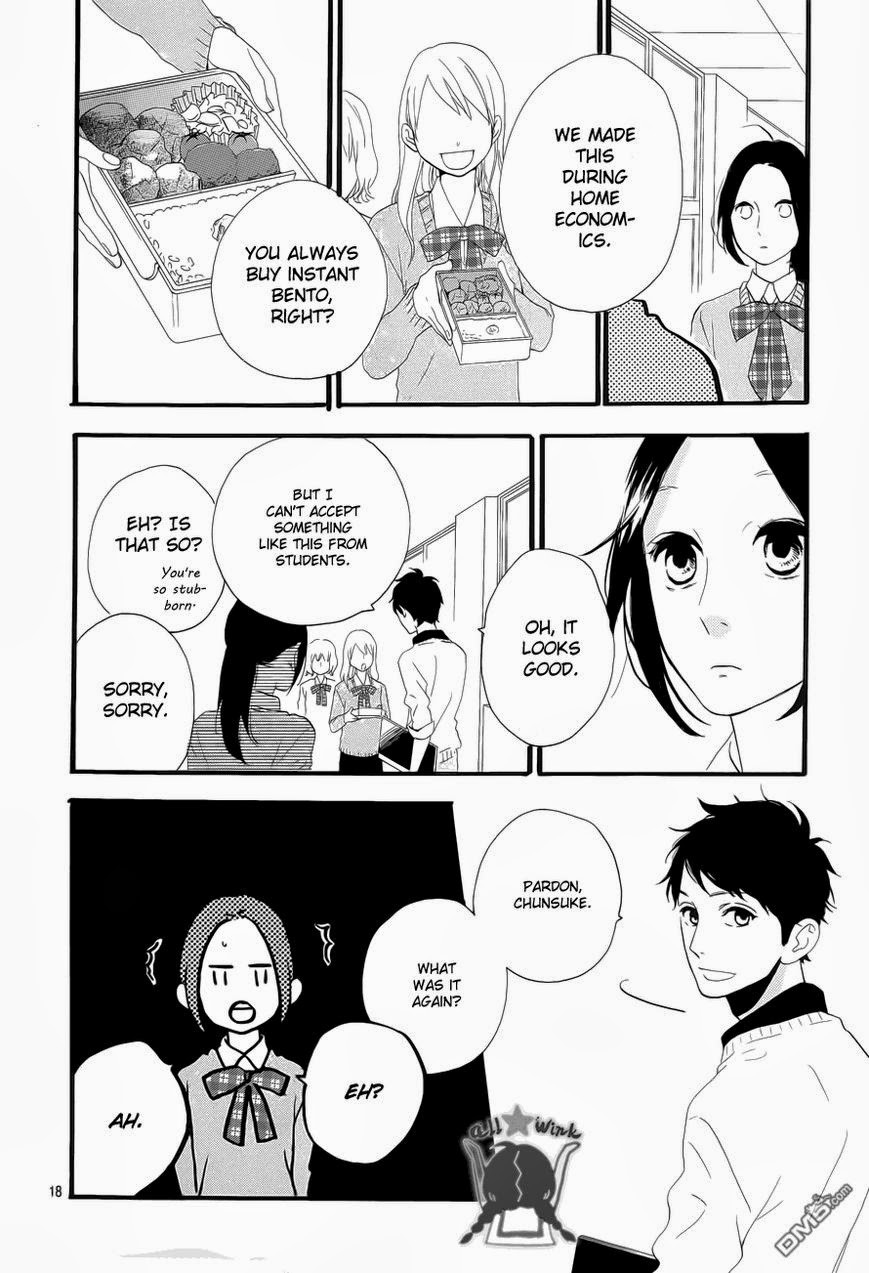 Hirunaka no Ryuusei chapter 36 page 18