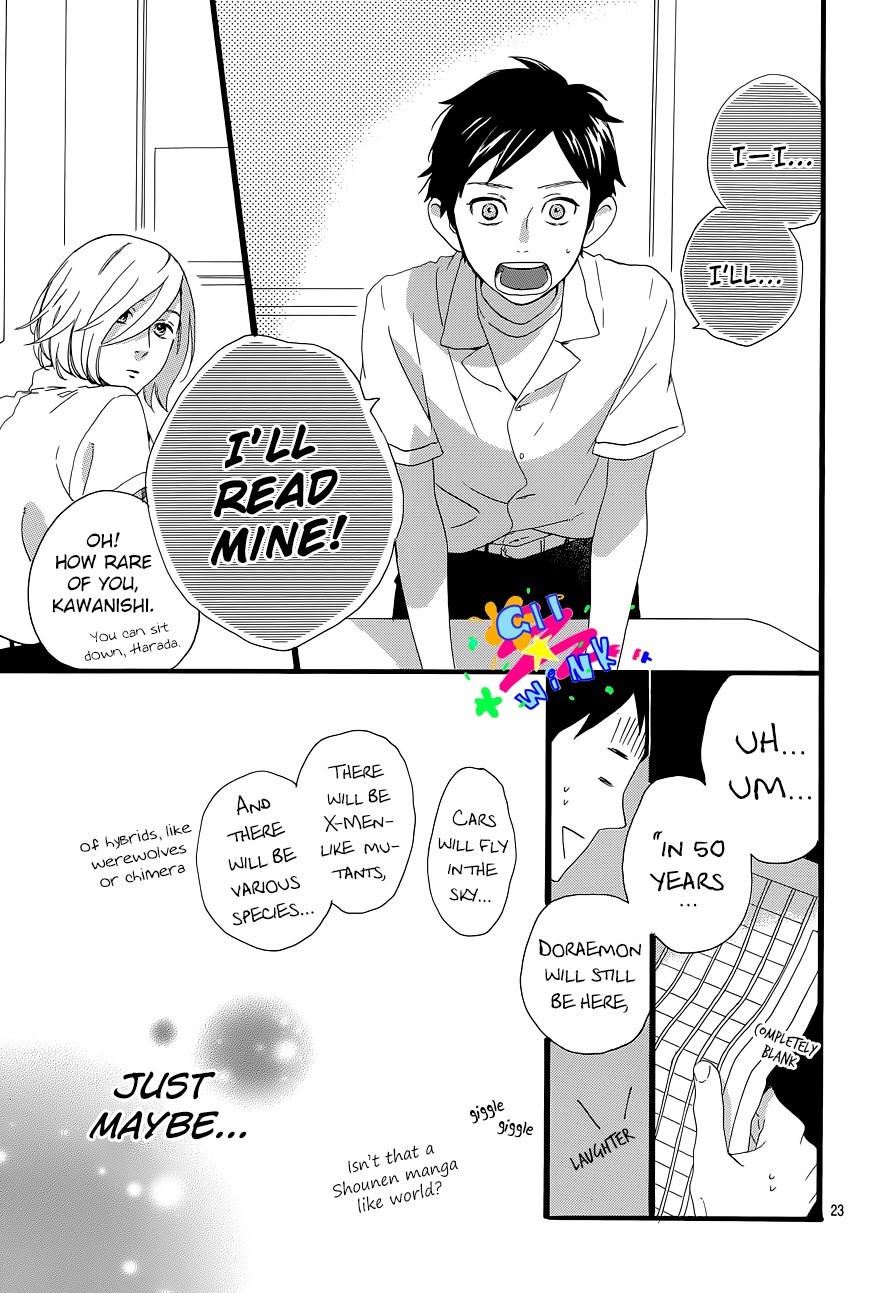 Hirunaka no Ryuusei chapter 64.5 page 23