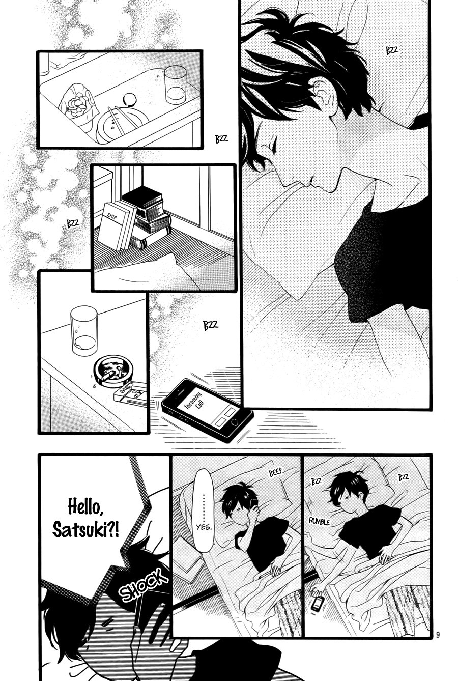 Hirunaka no Ryuusei chapter 73 page 9