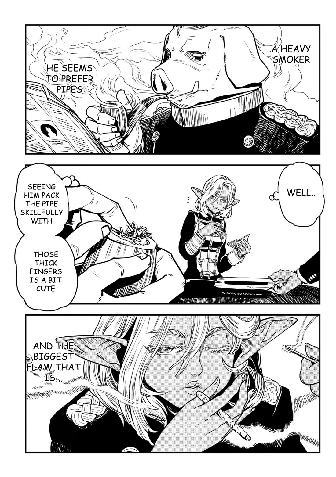 History of the Kingdom of the Orcsen: How the Barbarian Orcish Nation Came to Burn Down the Peaceful Elfland chapter 2 page 50