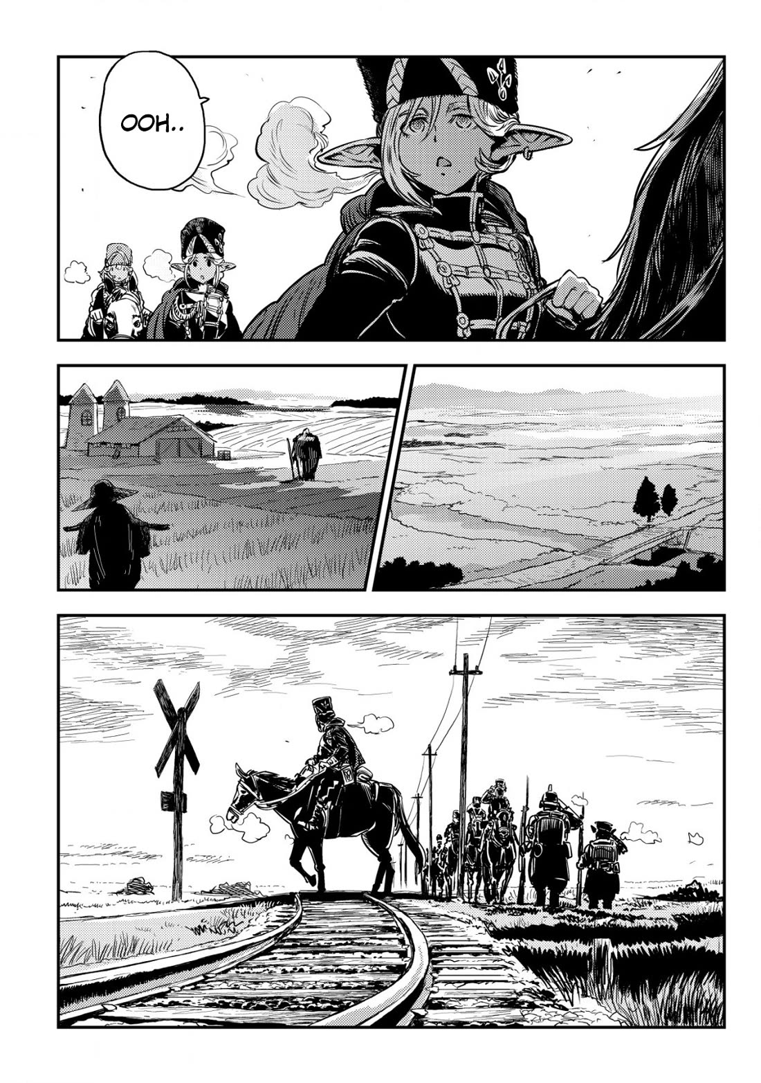 History of the Kingdom of the Orcsen: How the Barbarian Orcish Nation Came to Burn Down the Peaceful Elfland chapter 3 page 13