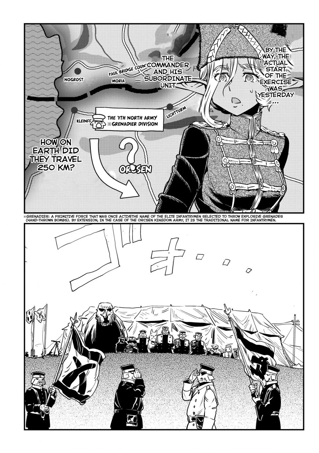 History of the Kingdom of the Orcsen: How the Barbarian Orcish Nation Came to Burn Down the Peaceful Elfland chapter 3 page 35